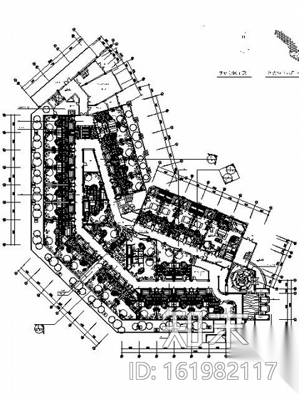 [广东]某国际顶级白金五星酒店施工图cad施工图下载【ID:161982117】
