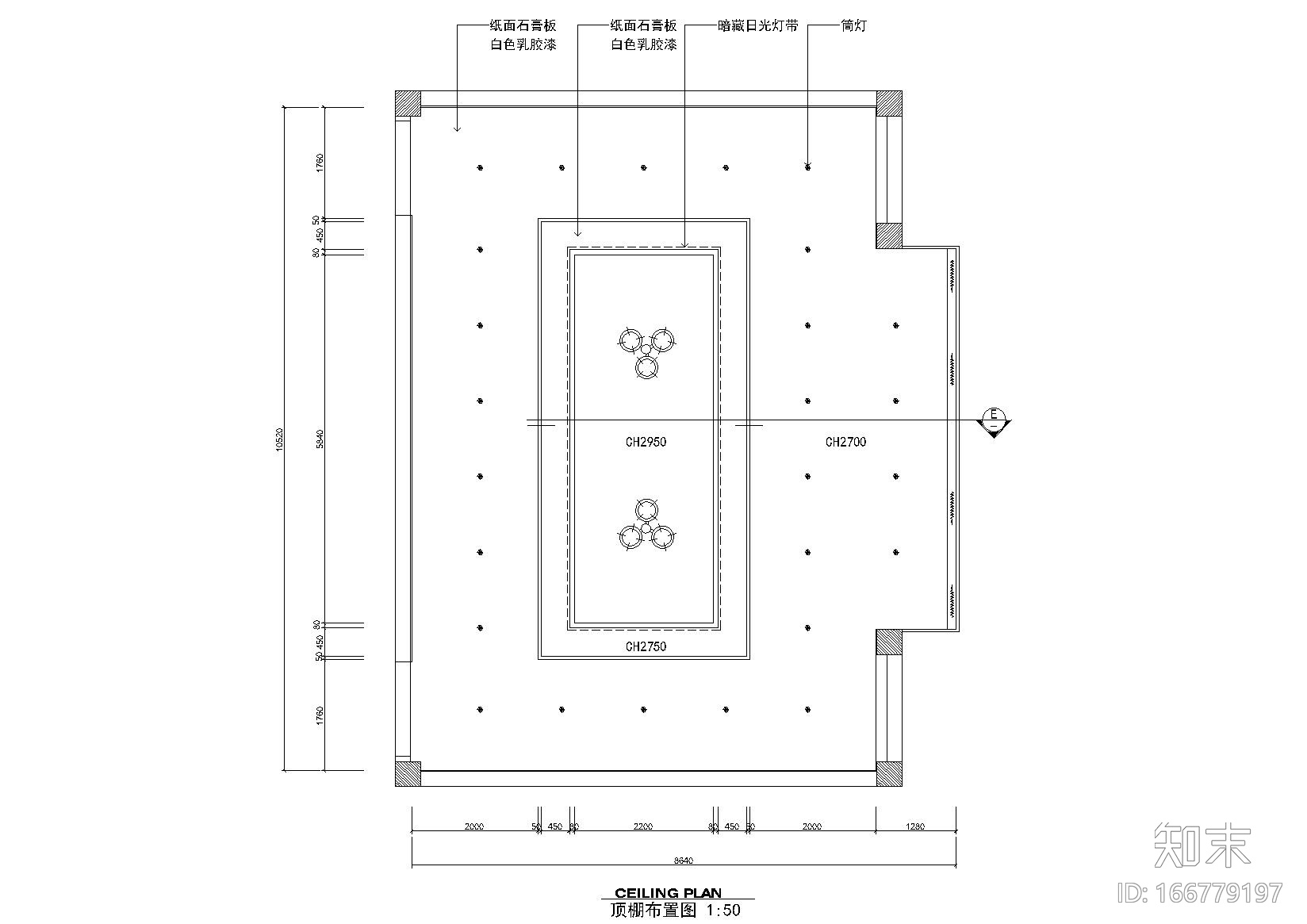 小会议室节点详图cad施工图下载【ID:166779197】