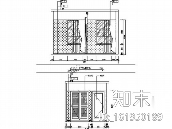 [江苏]某五星级酒店角客房室内装修施工图cad施工图下载【ID:161950189】