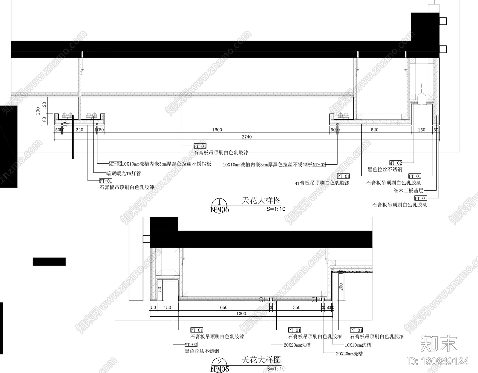 [山东]济南建邦样板间上跃户型施工图+实景cad施工图下载【ID:180849124】