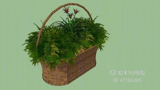 盆栽SU模型下载【ID:47706205】