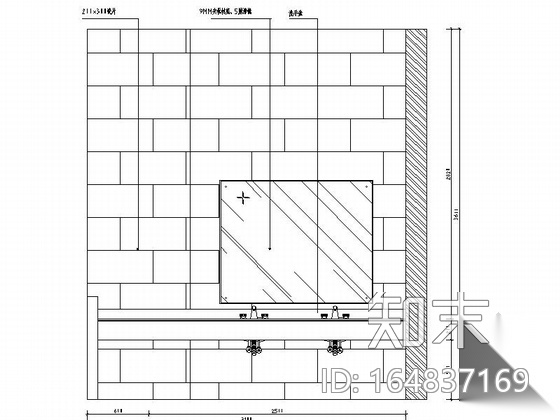 [广东]景色宜人公办学校现代学生宿舍装修施工图施工图下载【ID:164837169】