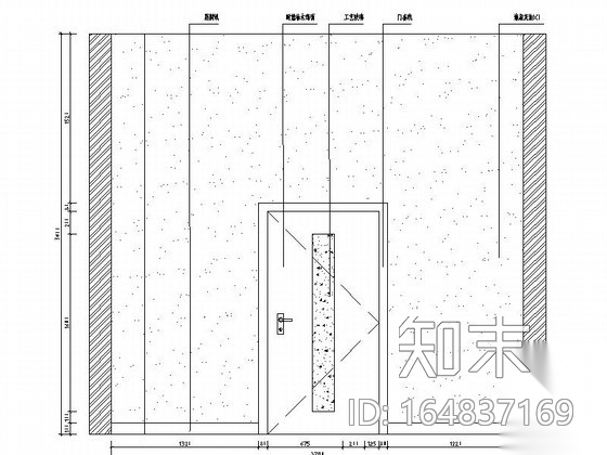 [广东]景色宜人公办学校现代学生宿舍装修施工图施工图下载【ID:164837169】