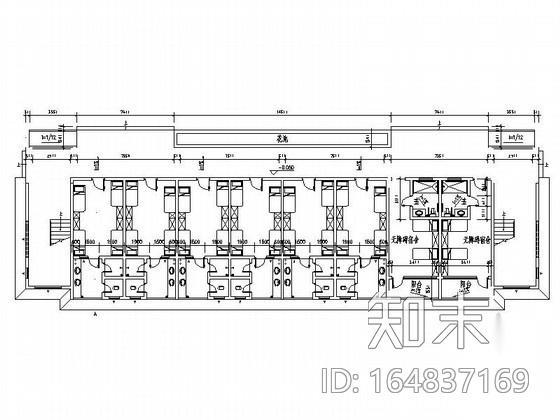 [广东]景色宜人公办学校现代学生宿舍装修施工图施工图下载【ID:164837169】