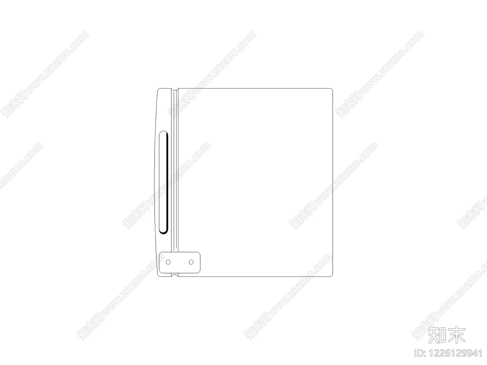 柜子cad施工图下载【ID:1226129941】