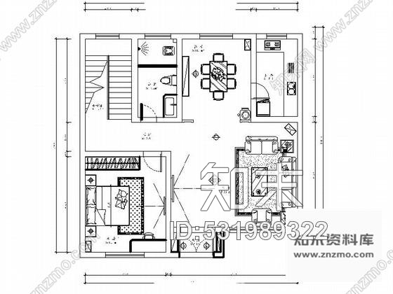 施工图江西自建三层别墅室内设计方案cad施工图下载【ID:531989322】