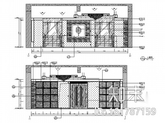 [浙江]风景秀丽山麓高档综合假日四星级酒店设计施工图...cad施工图下载【ID:161787159】