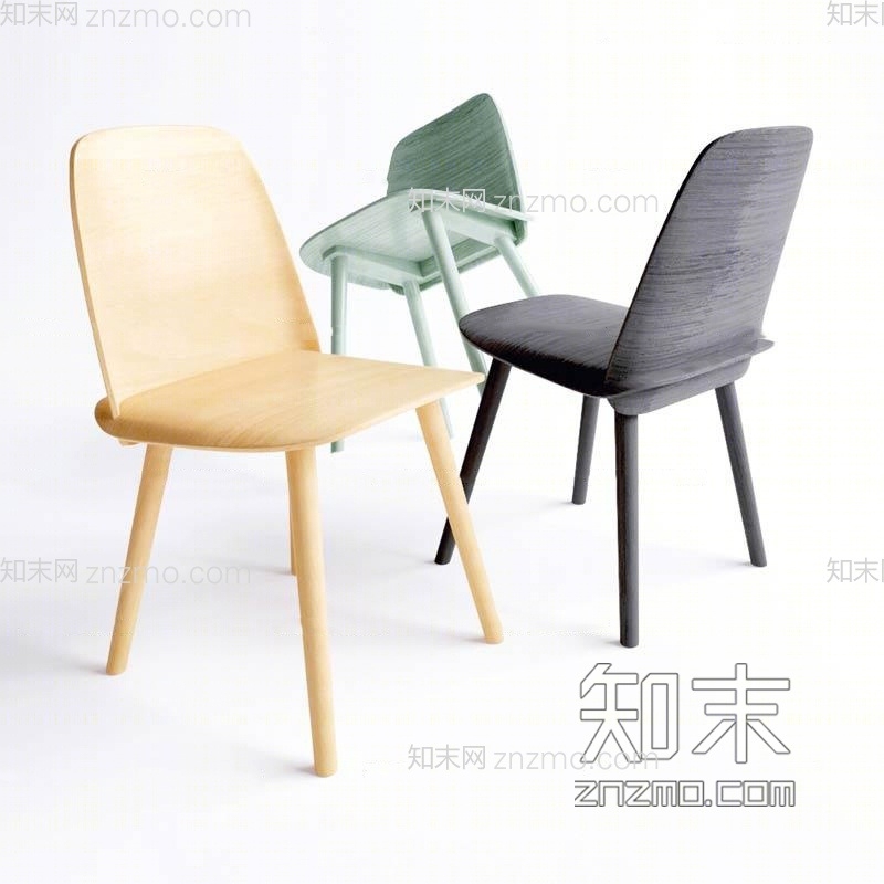 现代单椅3D模型下载【ID:25729648】