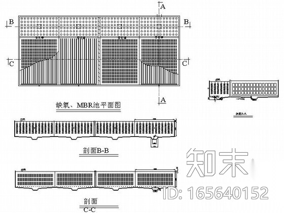 5000吨污水厂工艺设计图纸施工图下载【ID:165640152】