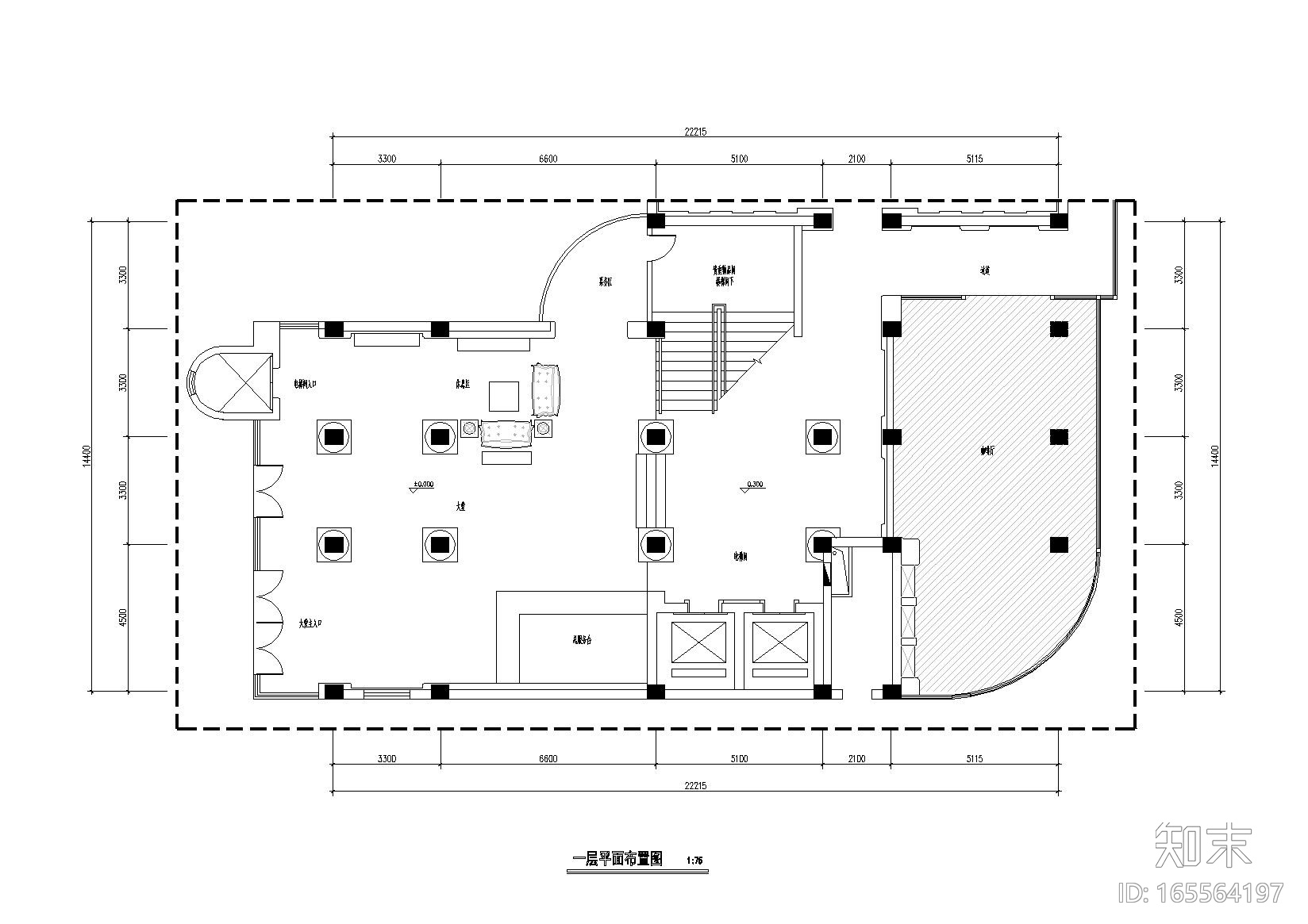 [四川]成都澳汀花园酒店全套施工图+说明cad施工图下载【ID:165564197】