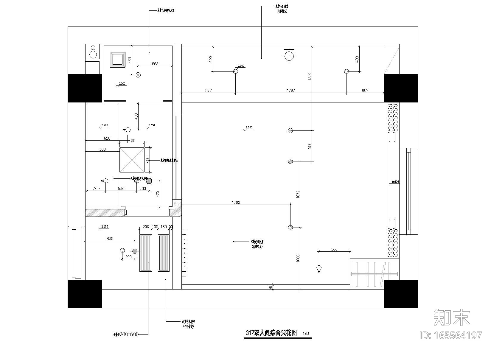 [四川]成都澳汀花园酒店全套施工图+说明cad施工图下载【ID:165564197】