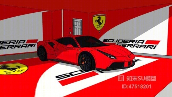 汽车SU模型下载【ID:418155941】