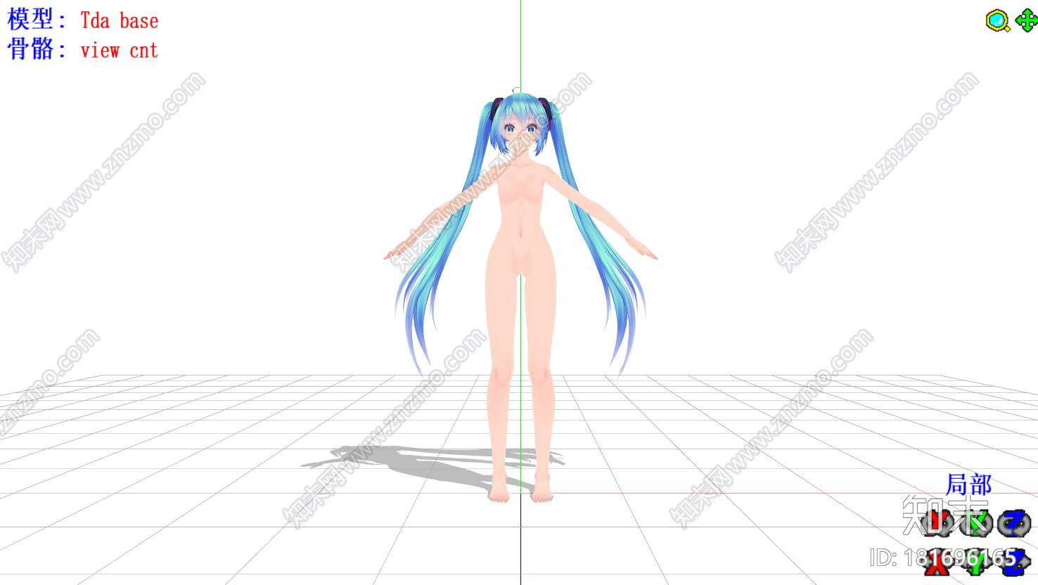 初音未来TDAmmd模型下载【ID:181696165】