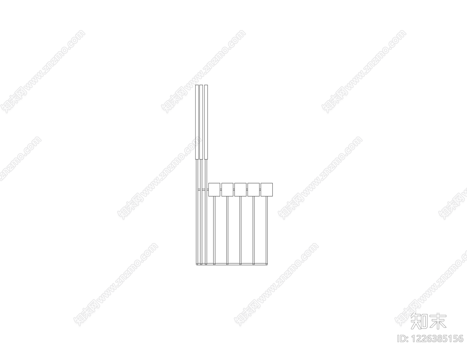 开关插座CAD图纸