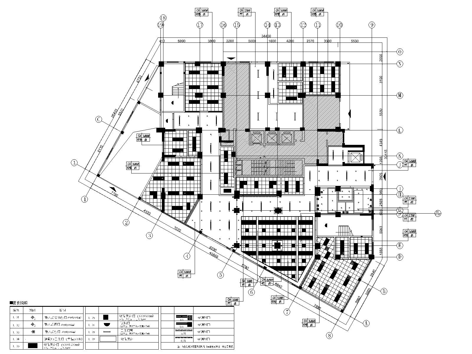 贵州道真中医院设计施工图+机电+物料施工图下载【ID:160651107】