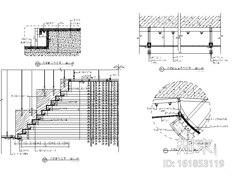 某国际商务会所内装饰施工图cad施工图下载【ID:161853119】