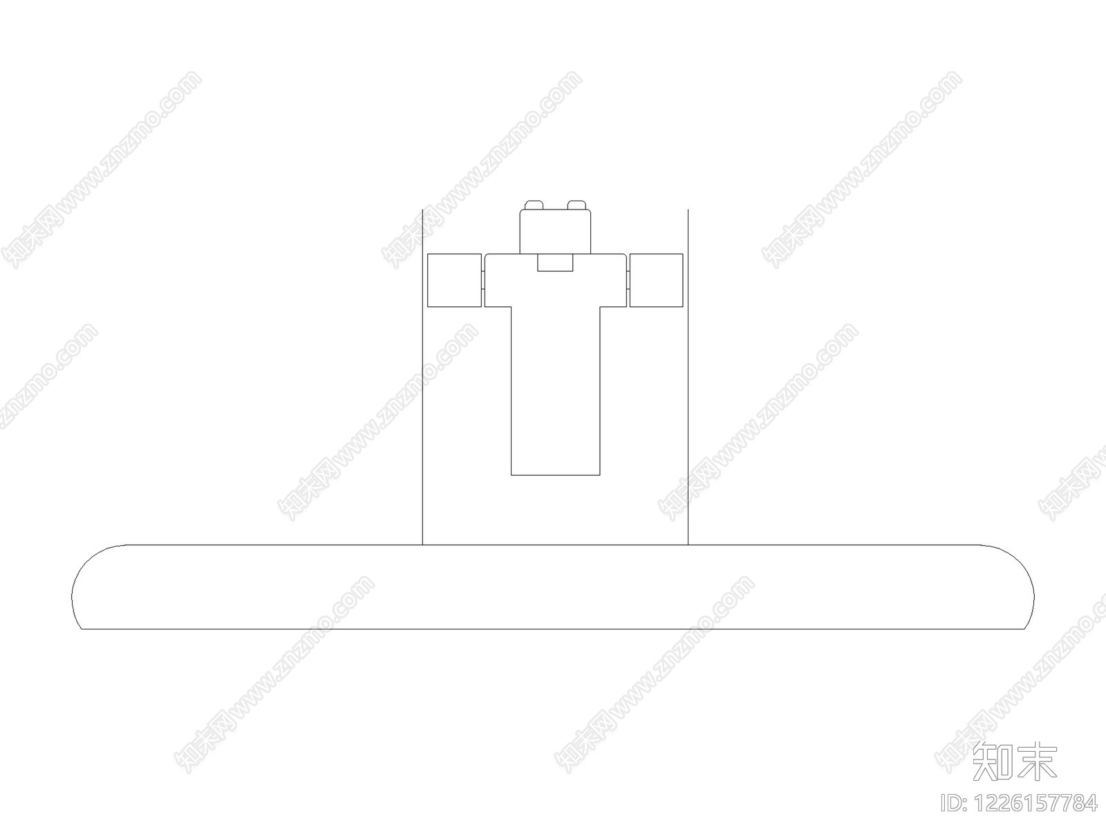 卫浴设施CAD图纸