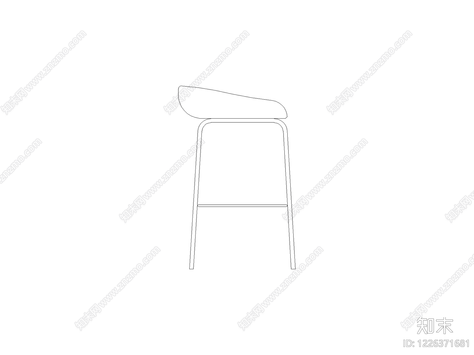 椅子CAD图纸