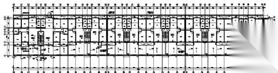 河南省郑州市北开发区某小区临街住宅楼建筑施工图cad施工图下载【ID:150022160】