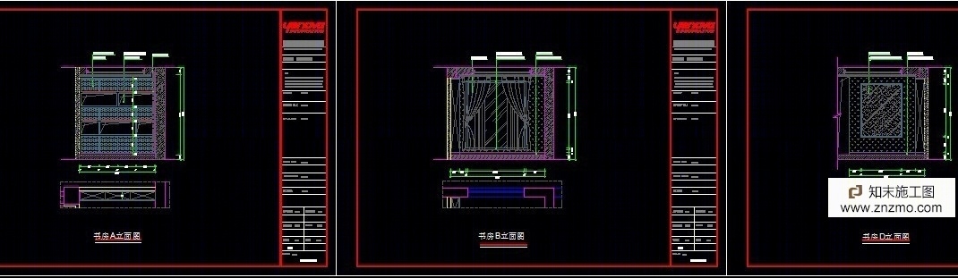 家装施工图cad施工图下载【ID:36915668】