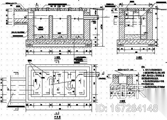 给排水通用图集(详细）cad施工图下载【ID:167284148】