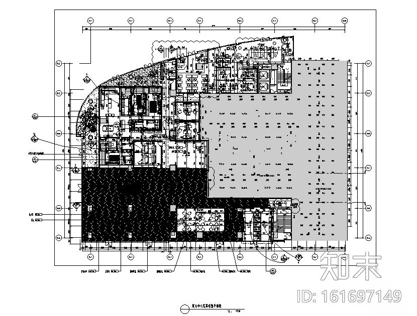 华润前海售楼处设计施工图cad施工图下载【ID:161697149】