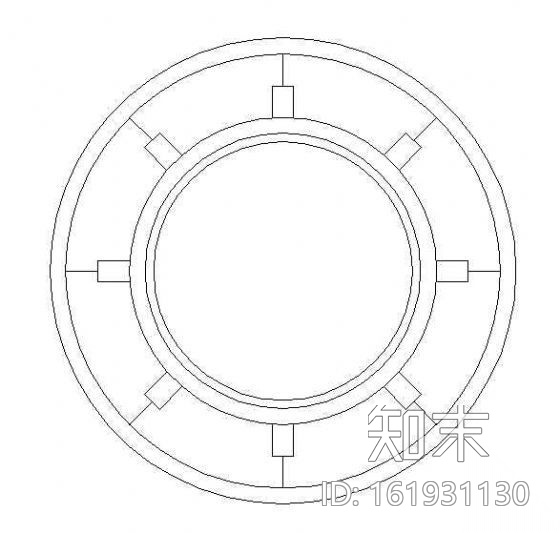 西式天花cad施工图下载【ID:161931130】