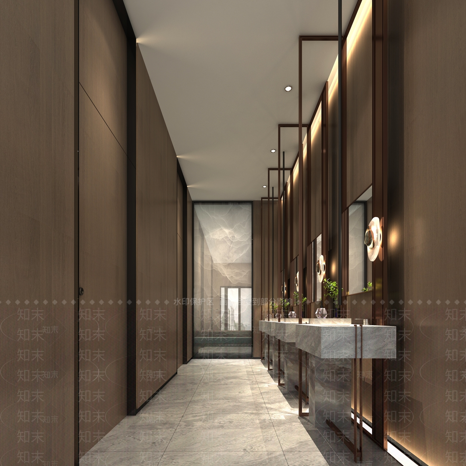 现代公司卫生间3D模型下载【ID:933735902】