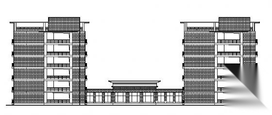 漯河中学新建校区六层宿舍楼建筑结构水电施工图施工图下载【ID:167926165】