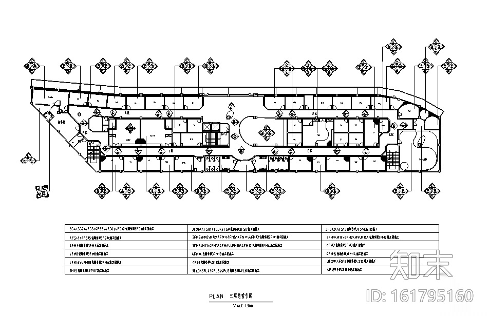 [广东]英皇娱乐KTV空间设计施工图cad施工图下载【ID:161795160】