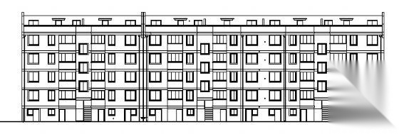 黄山市黄山区某住宅楼建筑施工图cad施工图下载【ID:149847182】