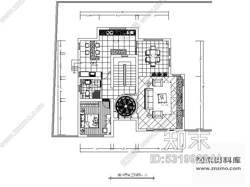 施工图现代二层别墅设计图cad施工图下载【ID:531992344】