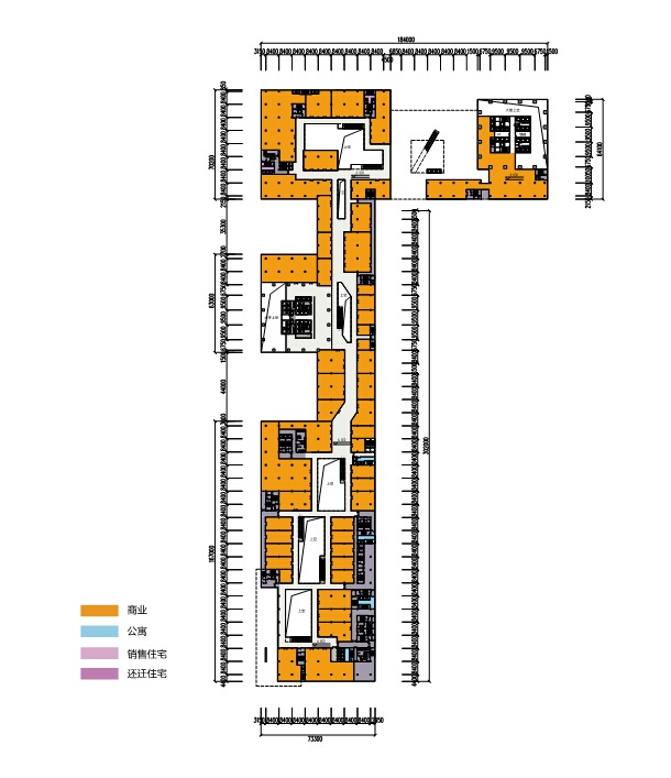 [深圳]超高层现代风格塔式商业综合体建筑设计方案文本cad施工图下载【ID:165734199】