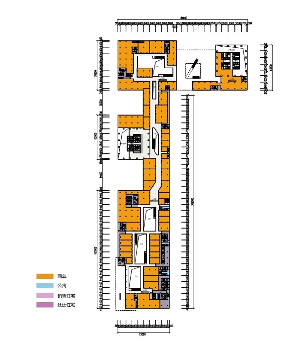 [深圳]超高层现代风格塔式商业综合体建筑设计方案文本cad施工图下载【ID:151641199】