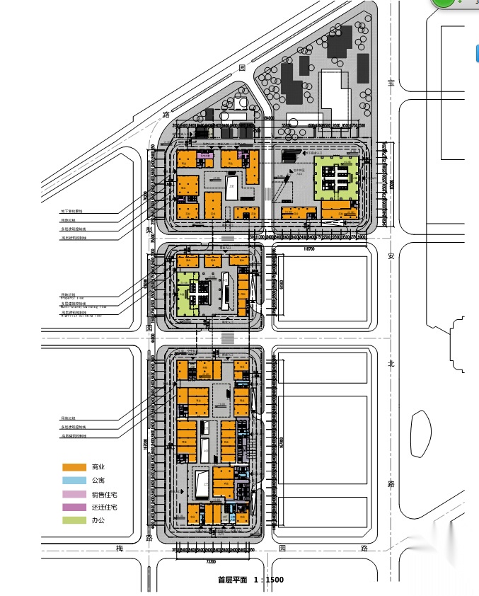 [深圳]超高层现代风格塔式商业综合体建筑设计方案文本cad施工图下载【ID:165734199】