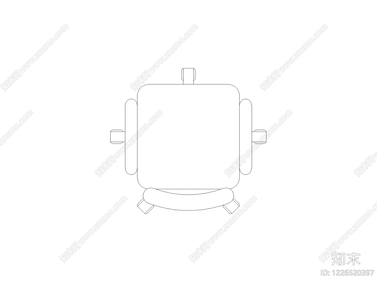 办公空间设计模块cad施工图下载【ID:1226520397】