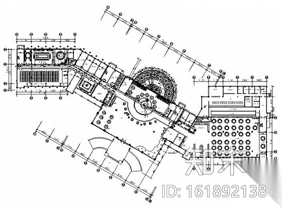 [湖南]豪华现代风格度假酒店室内装修施工图（含高清效果...施工图下载【ID:161892138】