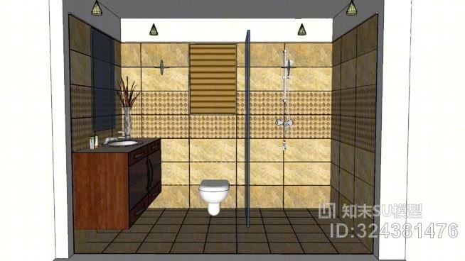 主卧室卫生间JJASU模型下载【ID:324381476】