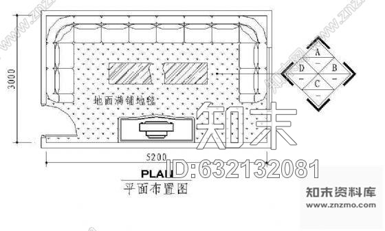 ktv包房装饰装修图cad施工图下载【ID:632132081】