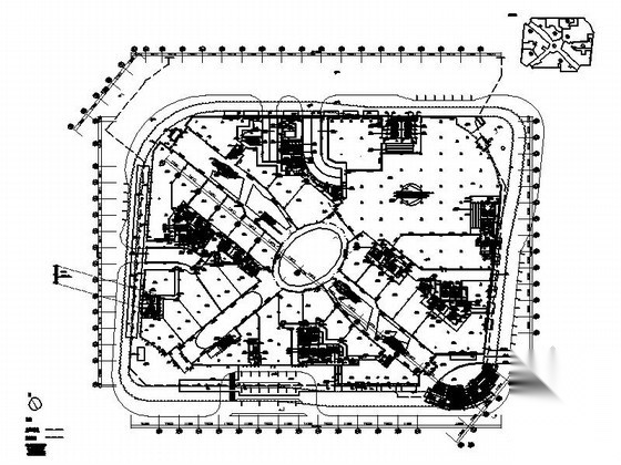 [杭州]某六层大型shoppingmall建筑平面图施工图下载【ID:167950166】