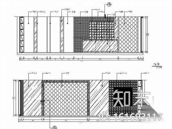 [北京]全国连锁玻璃混搭风格展厅设计施工图（含效果）cad施工图下载【ID:161693117】