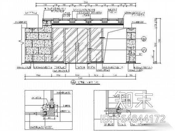 [深圳]420平西餐厅室内装修图cad施工图下载【ID:164844172】