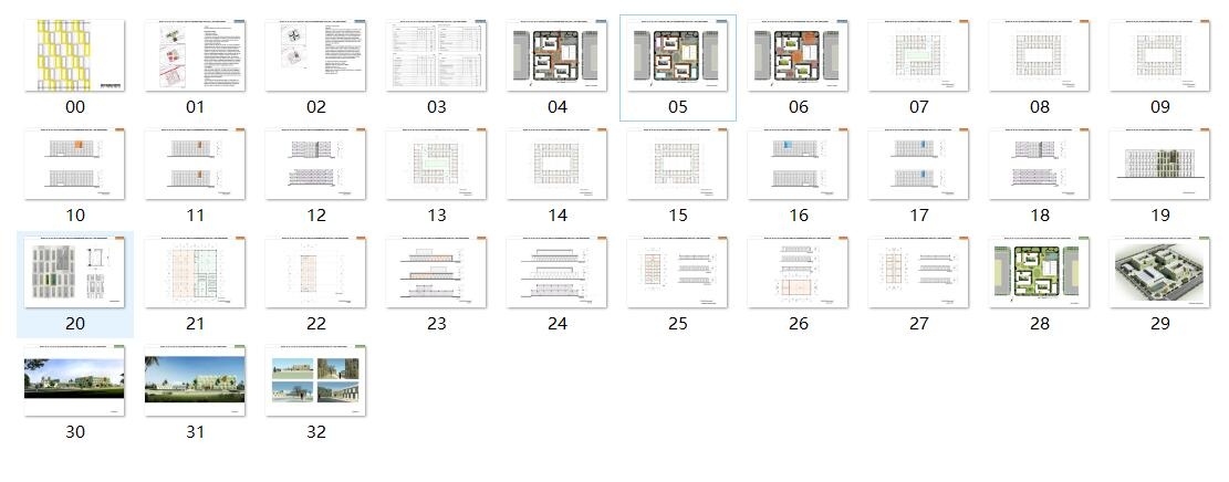 阿尔基里亚修道院宿舍建筑设计文本cad施工图下载【ID:165159123】