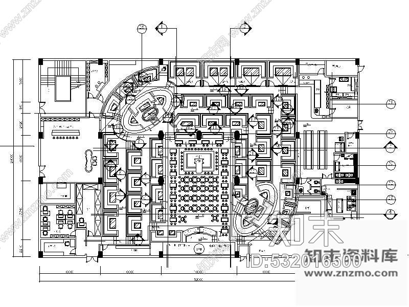 施工图江苏激情时尚酒吧施工图含实景cad施工图下载【ID:532016500】