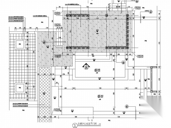 [长沙]社会福利院庭院景观工程施工图cad施工图下载【ID:160717176】