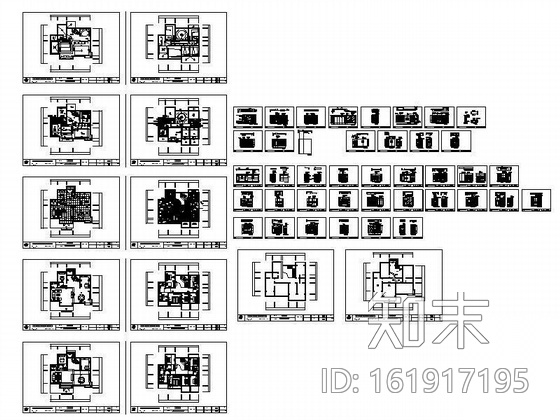 [宁波]双层别墅设计方案cad施工图下载【ID:161917195】