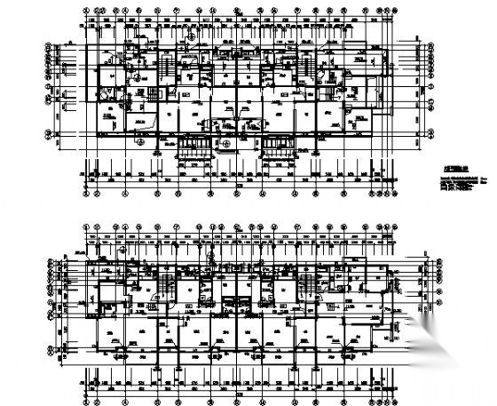 某七层住宅楼建筑施工图cad施工图下载【ID:149866173】