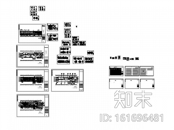 [安徽]工商银行某支行营业部装饰施工图cad施工图下载【ID:161696481】