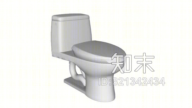 TOTO厕所SU模型下载【ID:321342434】