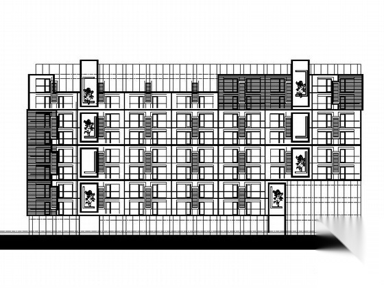 [深圳]某IT公司职工宿舍规划方案图cad施工图下载【ID:167407130】